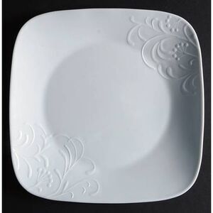 Cherish Square Luncheon Plates Lot of 4 No Chips or Stains Preowned